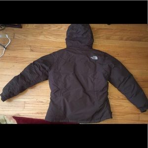 Old style brown NorthFace coat